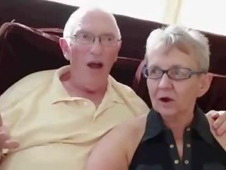 Old Couple with Boy: Free Online for Couples Porn Video f1