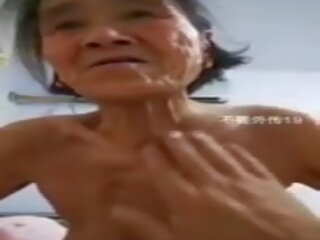 Chinesa vovó: chinesa mobile porno vídeo 7b
