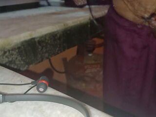 Frist Time adult film with Bhabi Ik Kitchen Sex: Indian Old man adult clip