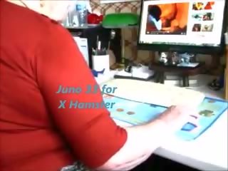 Granny at Her Desk Watcking X, Free Granny HD Porn 83
